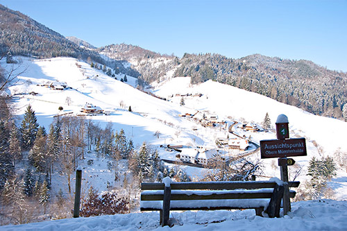 Münstertal im Winter